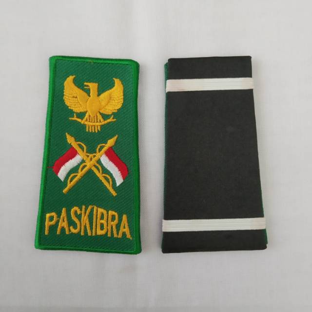 evolet paskibra, pangkat paskibra, pangkat paskibra bordir