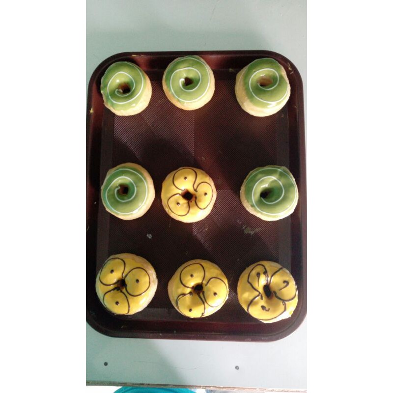 

Donat J.DO (Jakarta Donat) Rasa Greentea dan Pisang Satuan