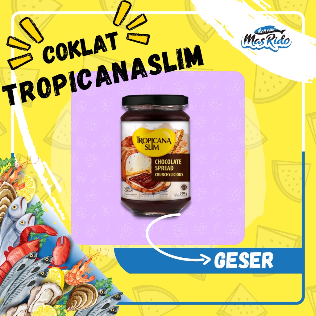 

Tropicana Slim Chocolate Spread Sugar Free Selai Coklat Tropicanaslim