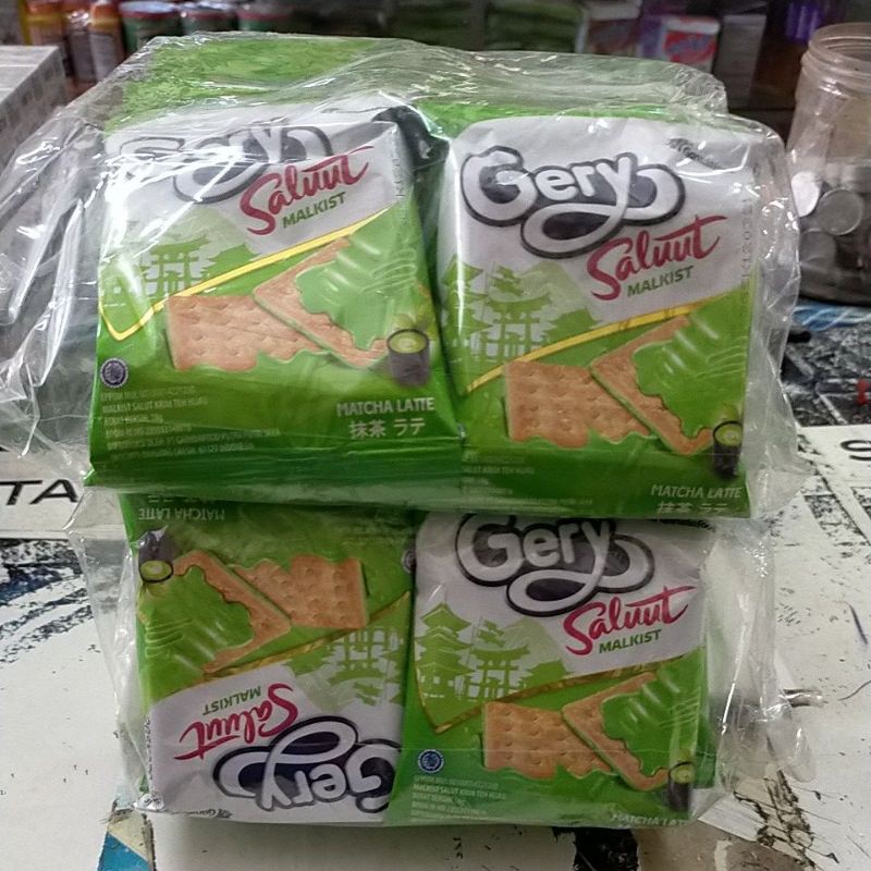 

GARUDA Gery salut malkis matcha latte 18g x 20 pcs