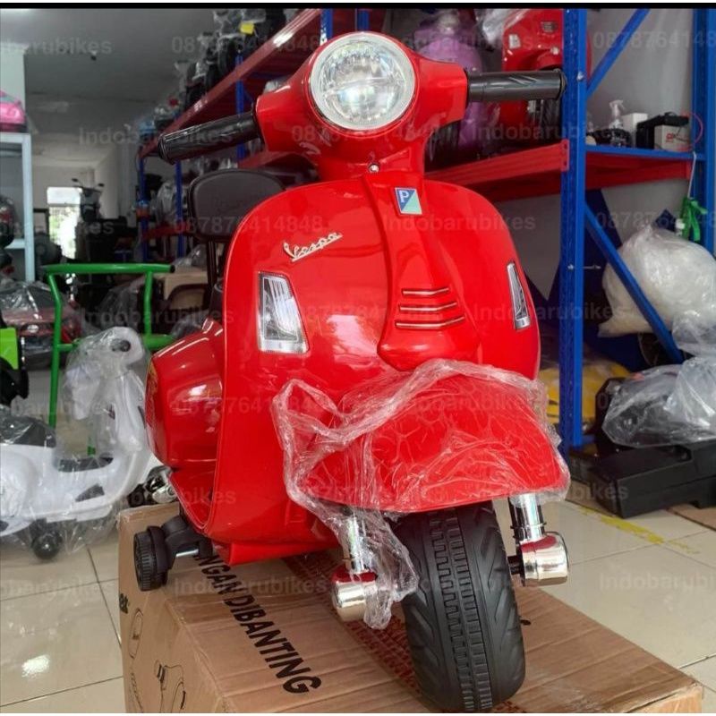 Motor Aki Anak Vespa Pmb M788  Dan M 399 Mainan Anak