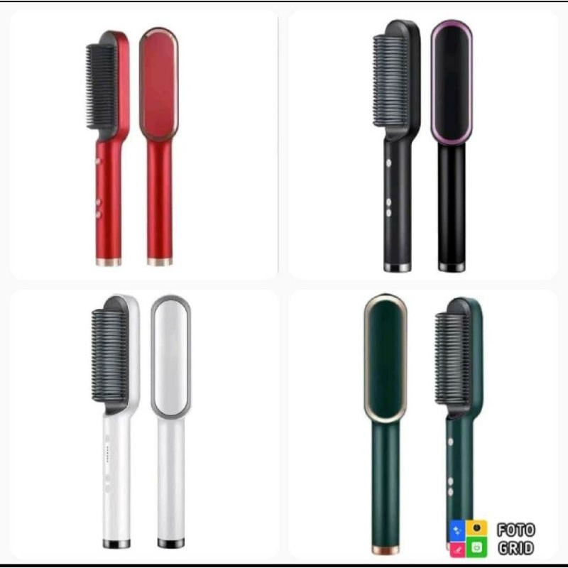 Sisir Catok/Hair Straightener HQT909 New