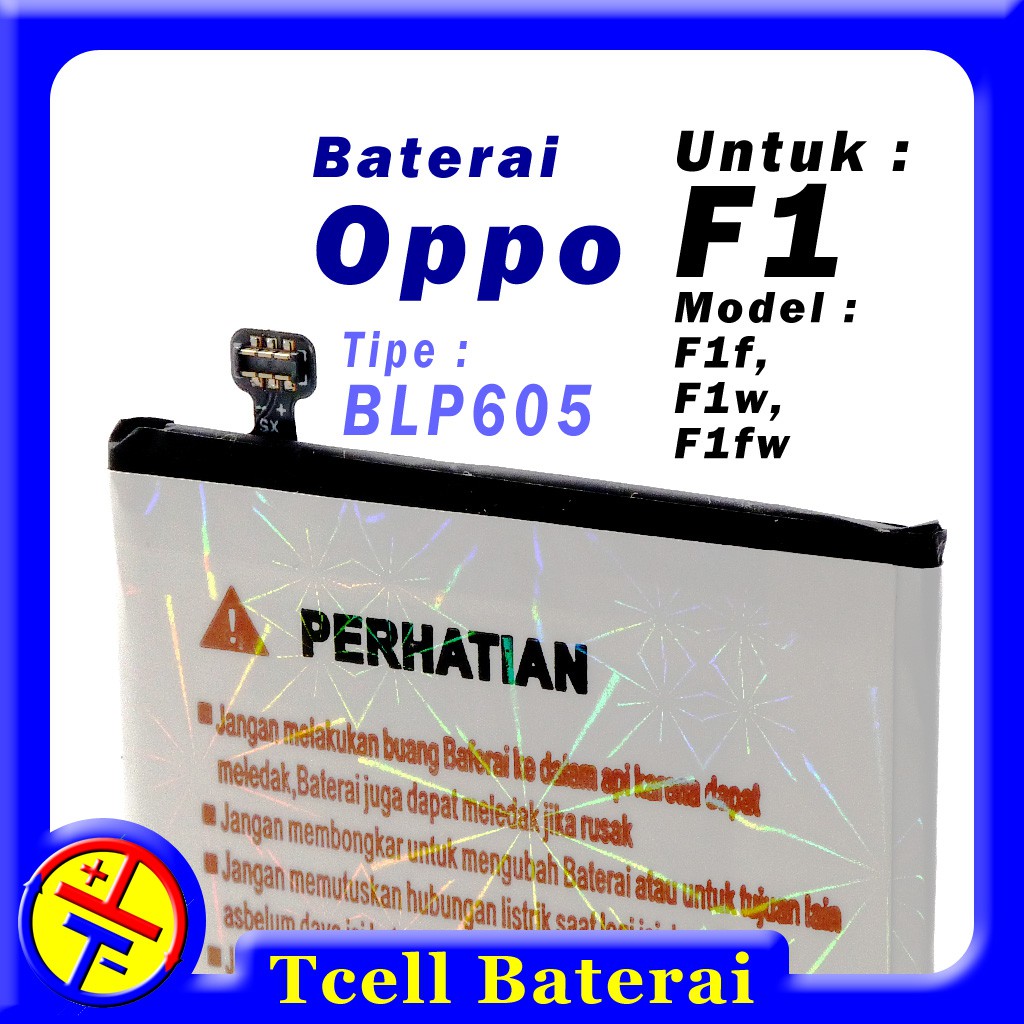 Baterai Oppo F1 F1f F1w F1fw Blp605 Rakkipanda Batre Blp 605 Shopee Indonesia