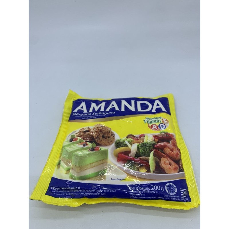 

Amanda Margarin SERBAGUNA 200g barcode 8992628605151