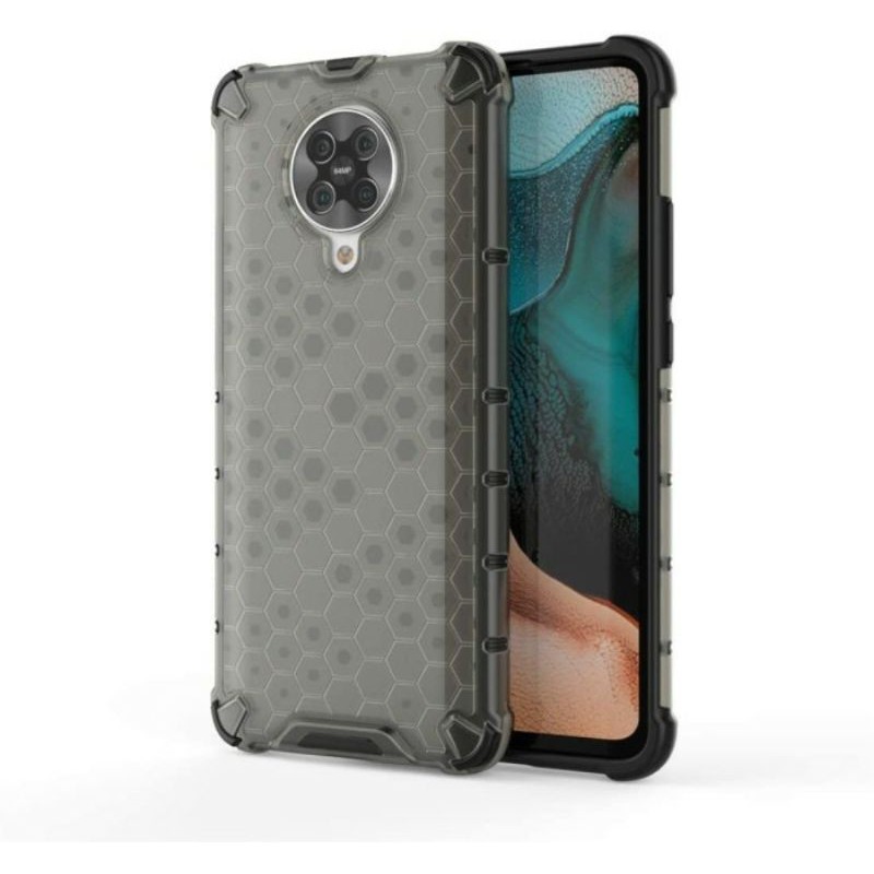 Case Xiaomi Poco F2 Pro Casing Cover Hard Sarung Hybrid Anti Crack Bumper Soft Anti Shock Armor