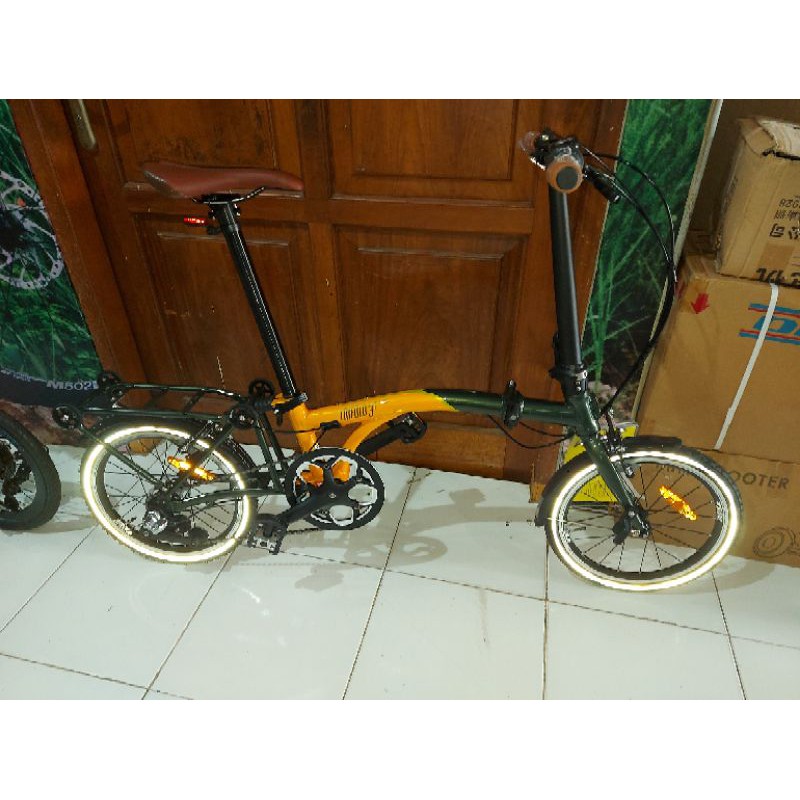 Sepeda lipat 16 inch United Trifold 3s Terbaru