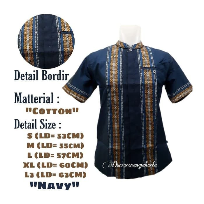 Baju KoKo Dewasa Premium Al-Fadla Katun