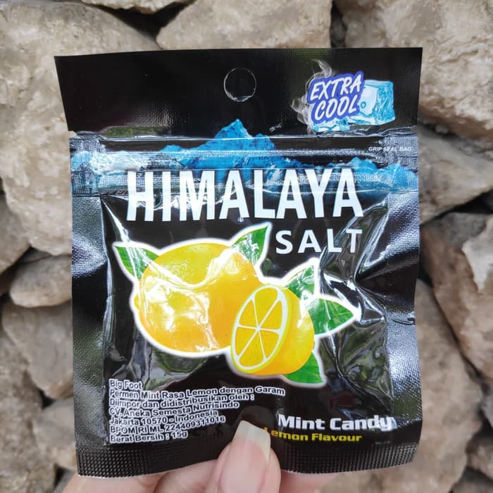 

Permen lemon mint Himalaya Salt HHR314