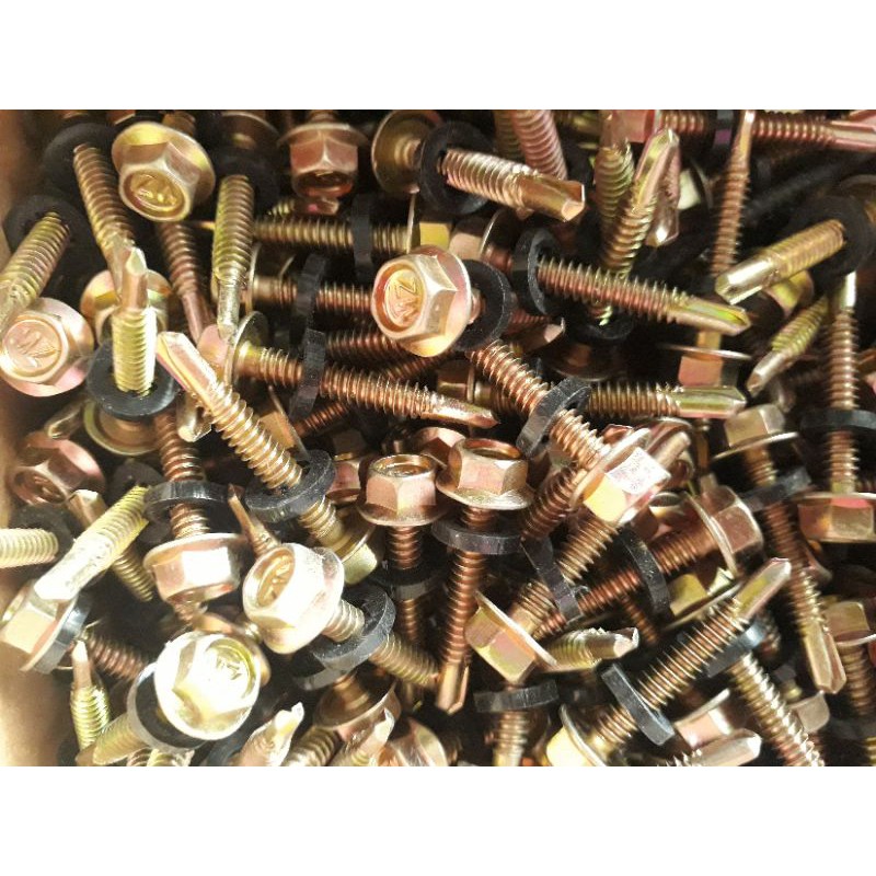 Baut Drilling /SDS 12X30 (Kuning /PUTIH)