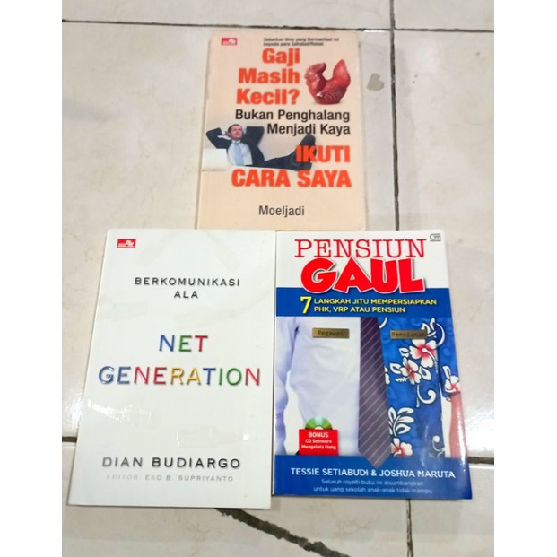 PROMO PAKET OBRAL BUKU MOTIVASI ( 3 BUKU 35 RB) / PENGEMBANGAN DIRI / INSPIRASI / MOTIVASI / BUSSINESS / SELF REMINDER / MURAH ORIGINAL-PAKET 35RB