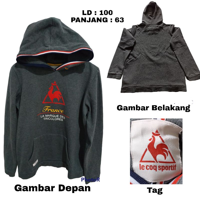 Hoodie Lecoq sportiv