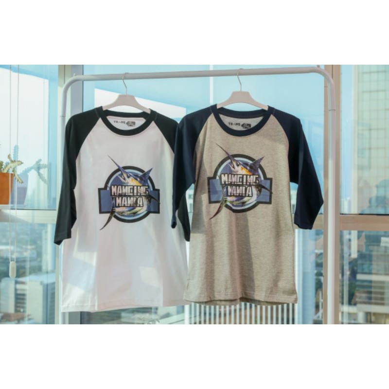 Kaos Raglan Mancing Mania Trans 7