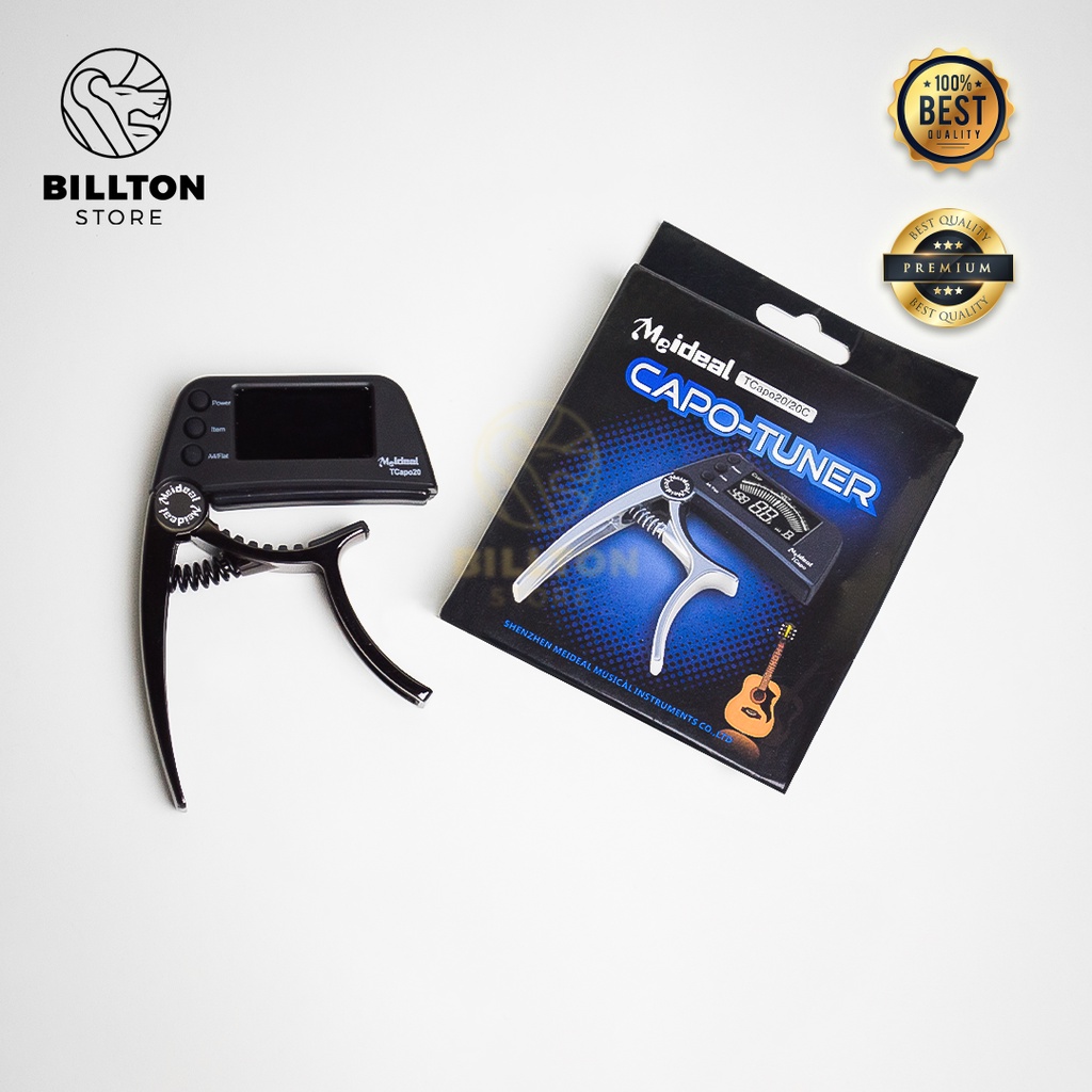 Capo Tuner Alat Penjepit Gitar Kapo / Tuner Kualitas Premium Besi