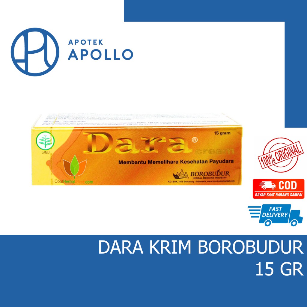 BOROBUDUR HERBAL DARA CREAM 15 GR