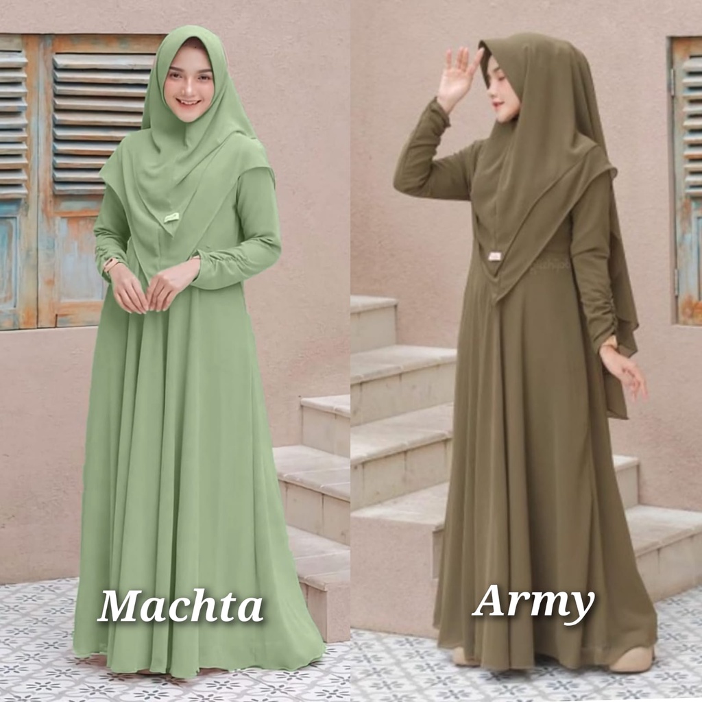 GAMIS SYARI UKURAN S M L XL XXL XXXL 4XL GAMIS PLUS KHIMAR GAMIS JUMBO DRESS SET BUSUI POLOS KEKINIAN KONDANGAN PESTA TERMURAH FASHION MUSLIM MAXI DRESS PLUS JILBAB 2 LAYER BERKUALITAS GAMIS REMAJA TERBARU SYAR'I SERAGAM