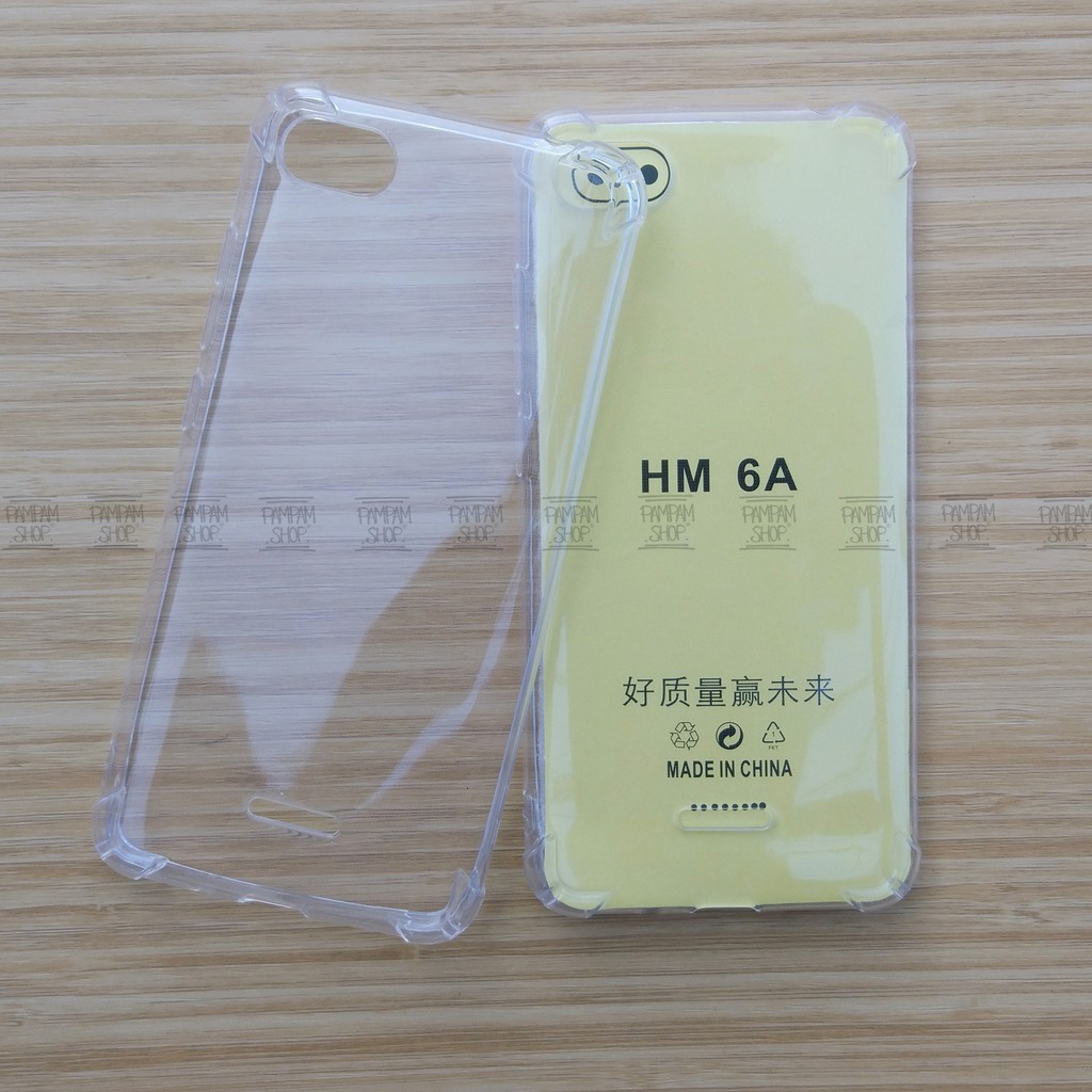 Case TPU Anti Crack XiaoMi Redmi 6A Fuze Ultrathin Anti Pecah Anticrack Ultra Thin Transparan