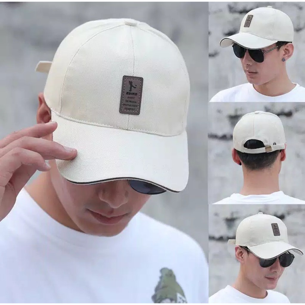 EDIKO Topi Pria Import Topi Golf EDIKO Topi Baseball Logo  EDIKO topi Sport fashion Ediko New 100%