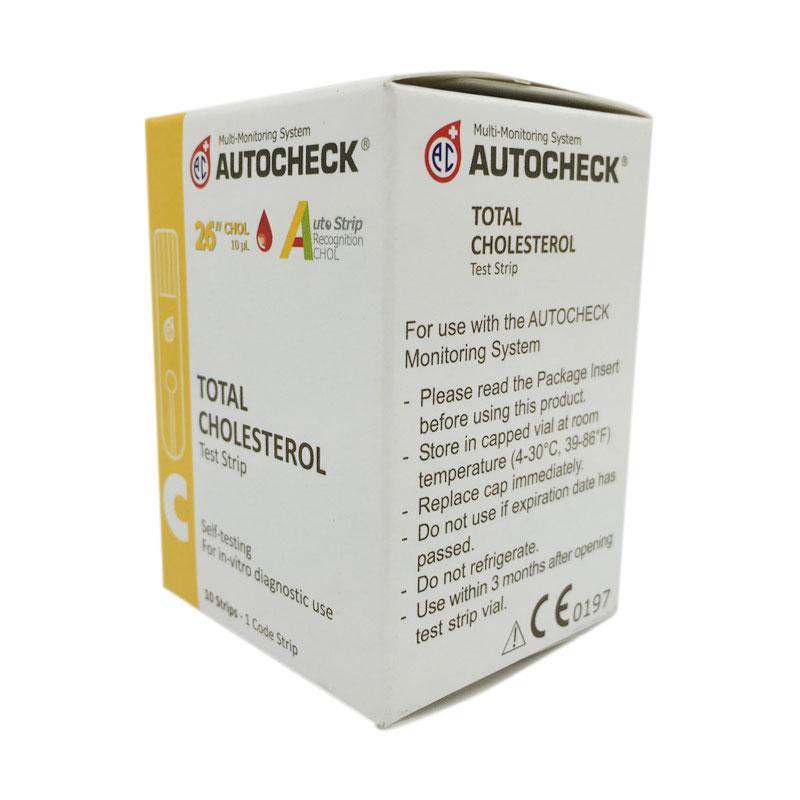 Autocheck Strip Cholesterol Strip Untuk Monitor Kadar Kolesterol - ACC
