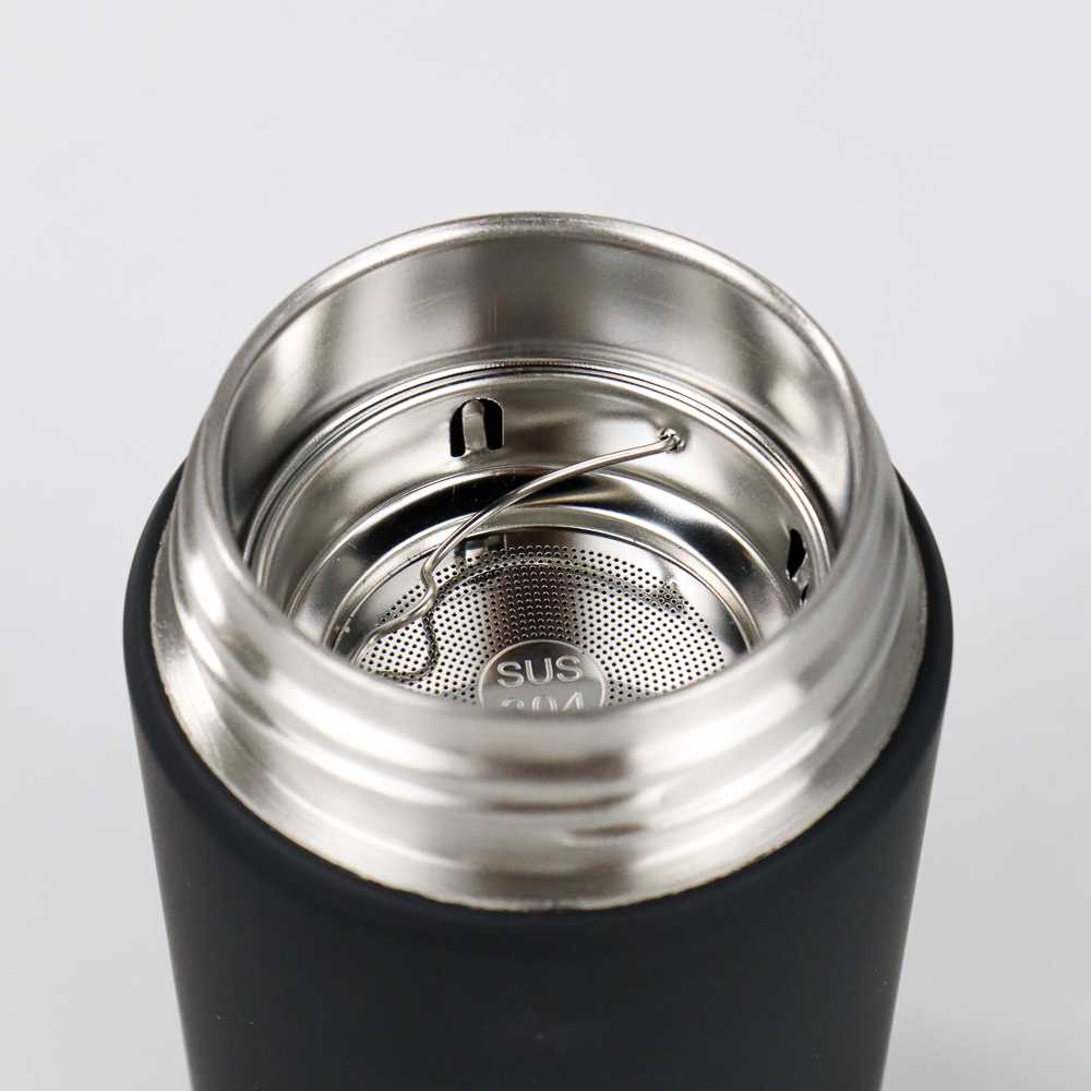 TD-AI04 One Two Cups Botol Minum Thermos Mini Stainless Steel 400ML - K623