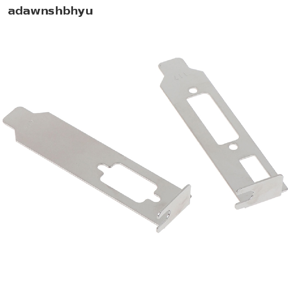 Adawnshbhyu VGA DVI +HDMI Low Profile Bracket Video Graphics Cards Untuk Chassis Kecil