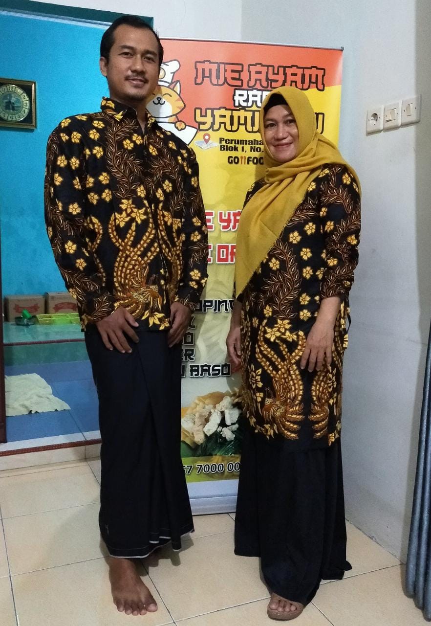 Manuk Kuning Maura Couple-sania Ruffle Batik Couple Ori Ndoro Jowi Dnt Garansi Termurah Shopee Mera