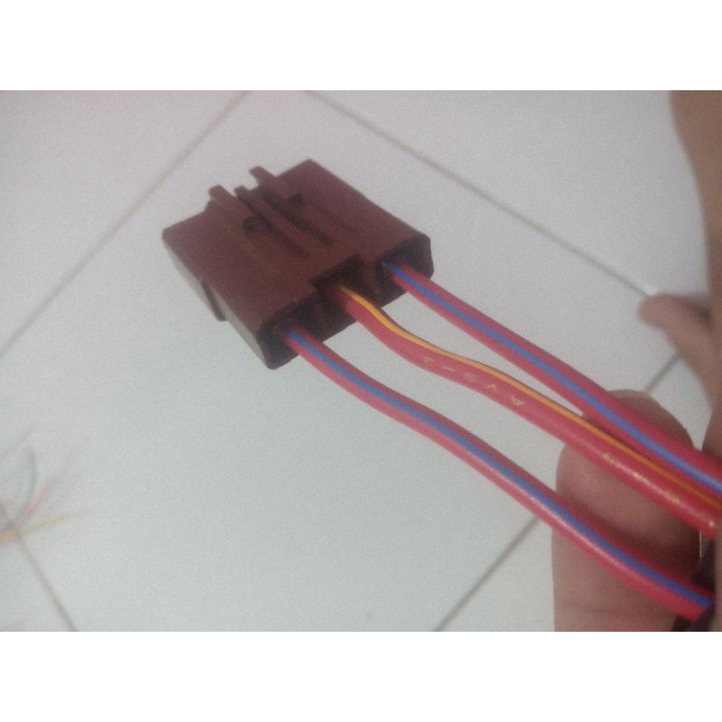 Kabel Soket ECU ACG ECM 3 PIN, Kyprok REGULATOR vario 125 KZR,Vario 125 k60, vario 150 k 59,tahun 20