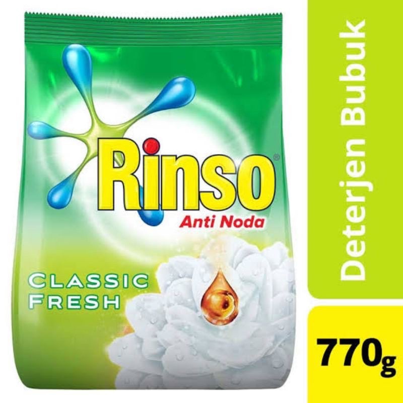 Rinso Deterjen Bubuk 770g/Komplit/All Varian