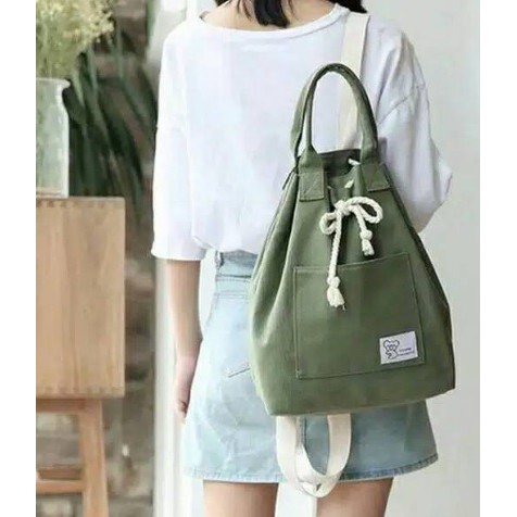 Tas Ransel Korea Kekemi Bag Luna Serut