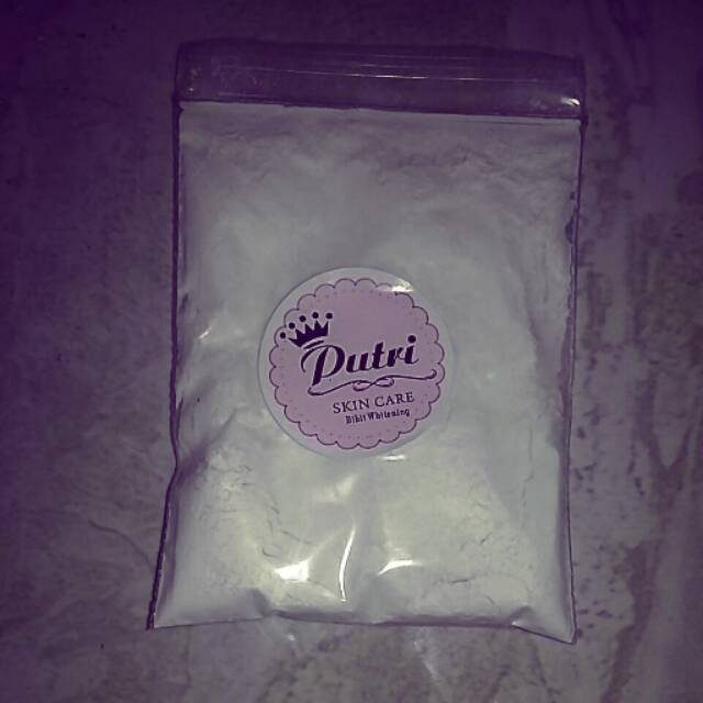 Serbuk pemutih putri skincare