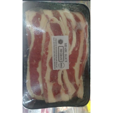 

Slice Super daging 500gr Bogor Frozen