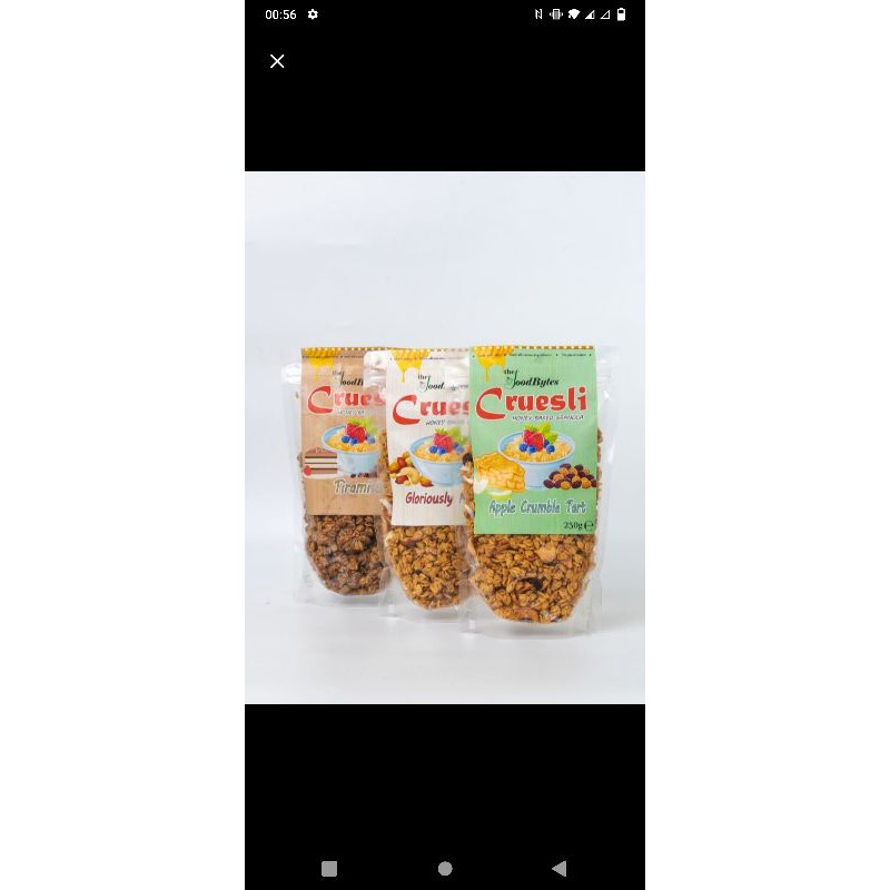 

Bundling Granola 250Gr The Foodbytes & Crunchy Brownie - Sarapan, Sna Oat Sehat, Menu Untuk Diet