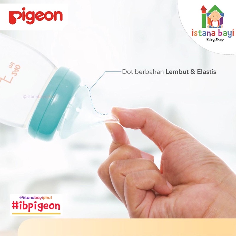 PIGEON Peristaltic Plus Nipple / Dot Bayi - Pigeon Dot