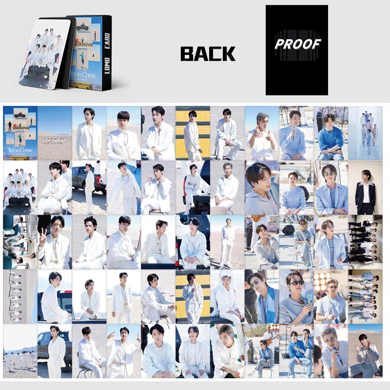 55pcs Kartu Foto BTS Army FESTA Lomo JUNGKOOK V JIMIN JIN