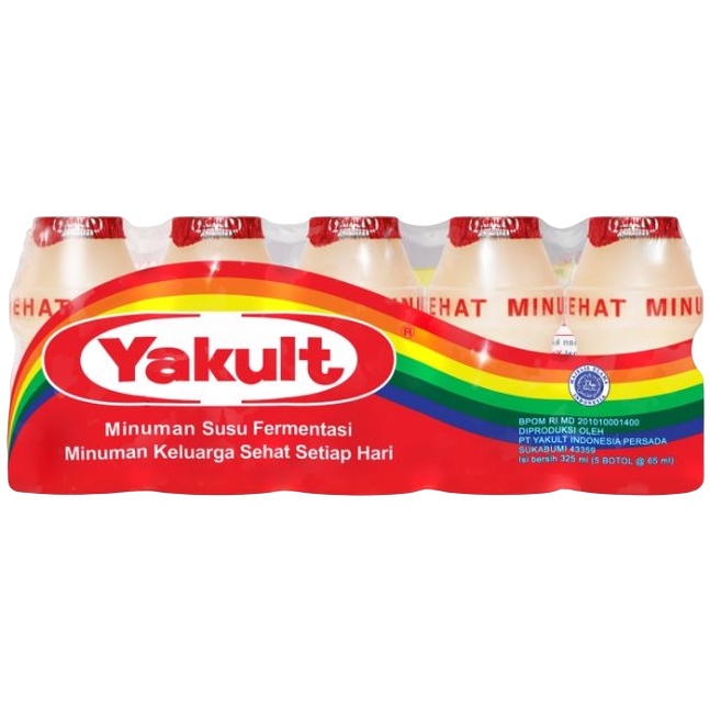 

[1pak isi 5pcs] Yakult 65ml Minuman Susu Fermentasi