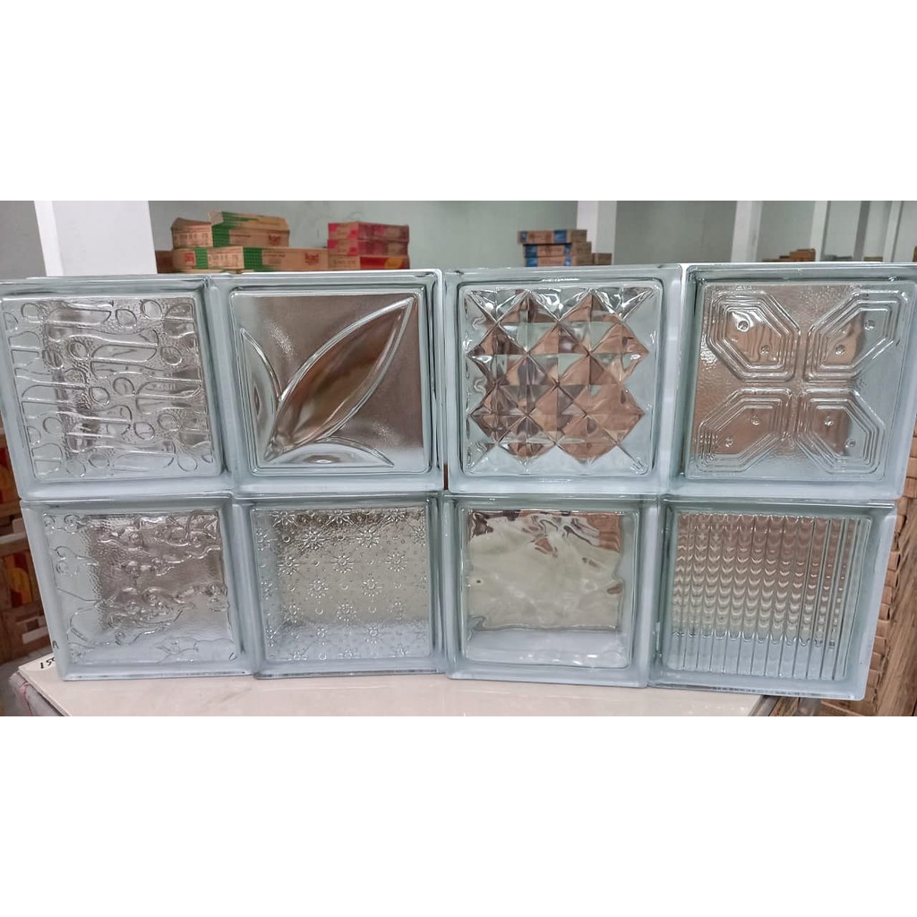 Glass Block Gelas Blok Diamond Mulia Kaca Kaca Roster Box 20x20 Shopee Indonesia