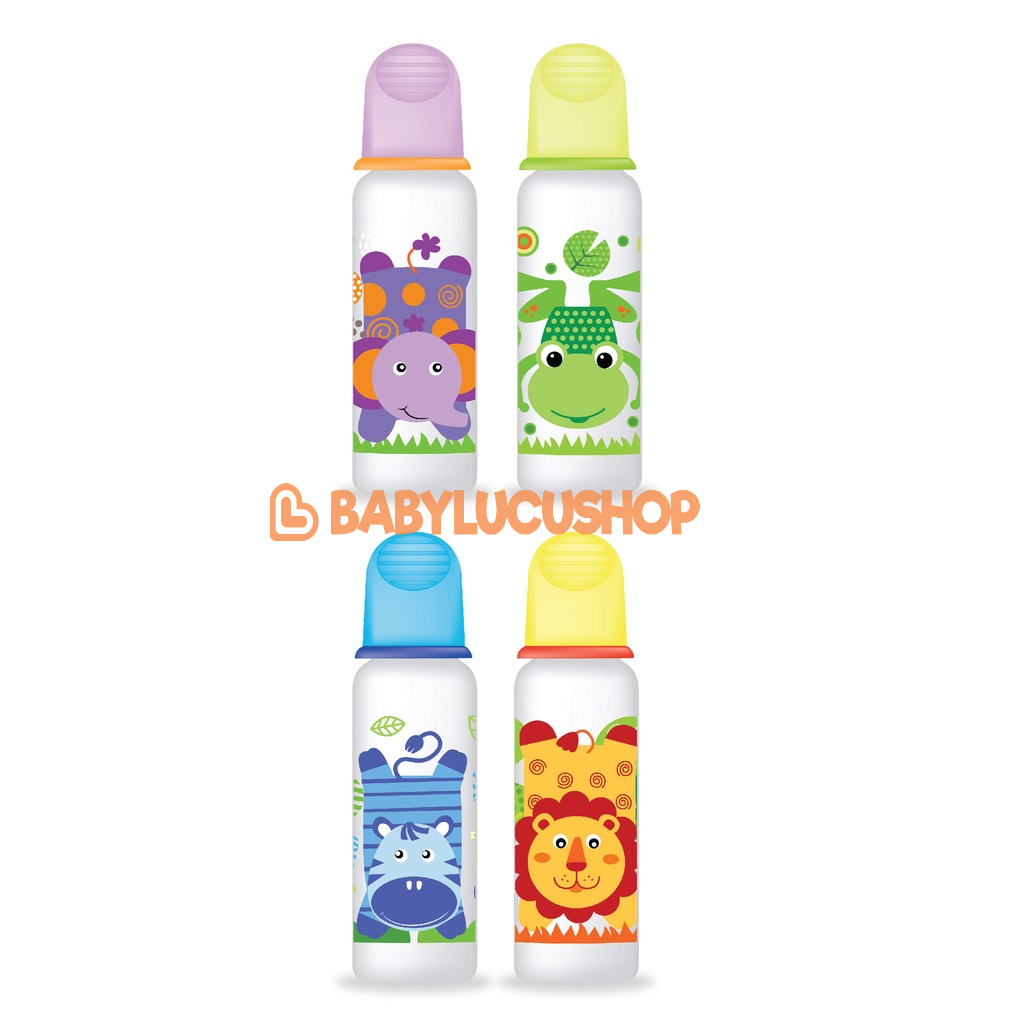 Baby Safe Feeding Bottle 125ml &amp; 250ml l JS001 JS002 JS003 JS004 JS005