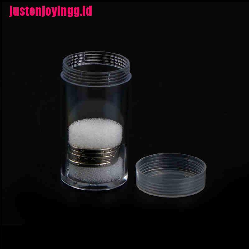 One 30mm coin prevents damage Total protective tube Transparent coin storage~