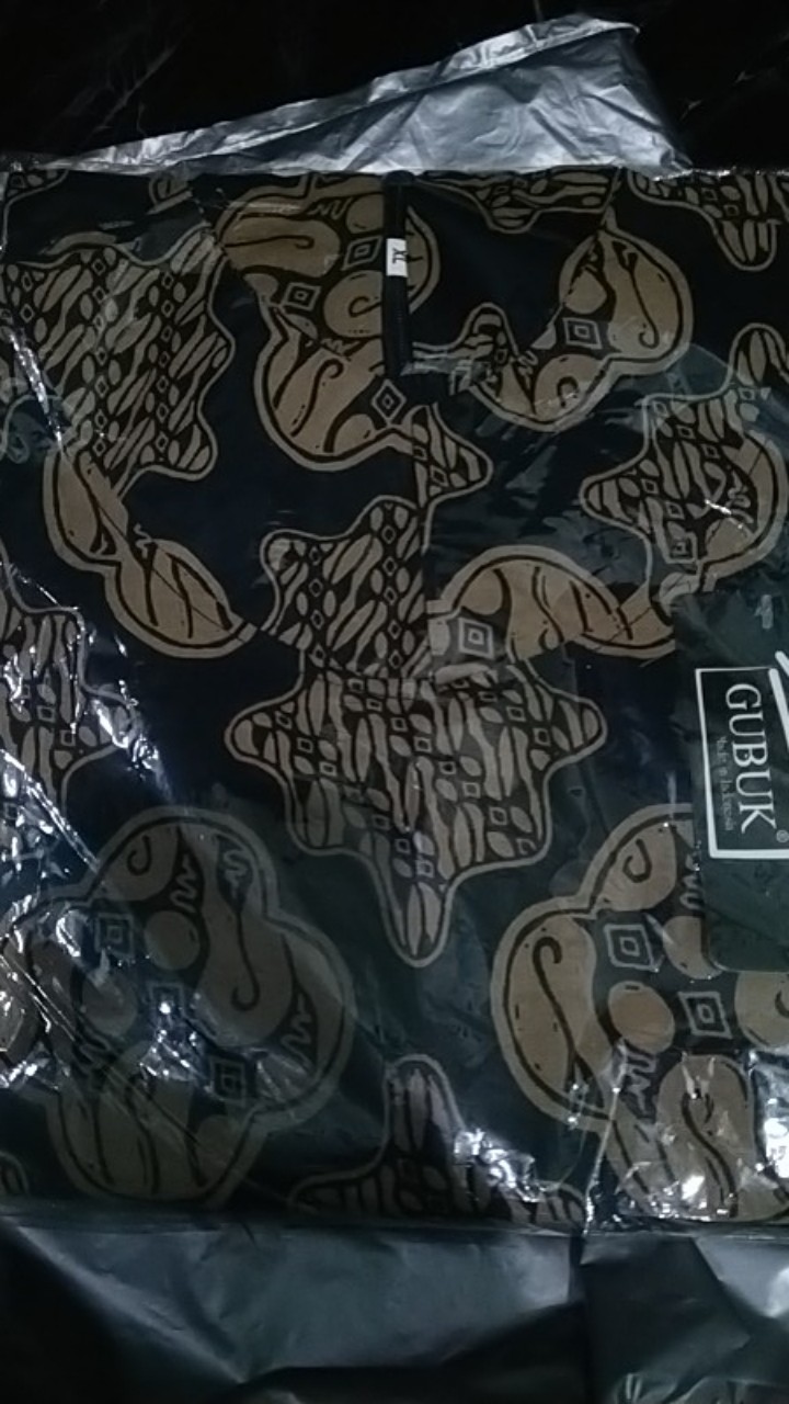Ramabatik - (cod) Tunik Batik Wanita Lawasan Coklat Kekinian M Sampai Jumbo