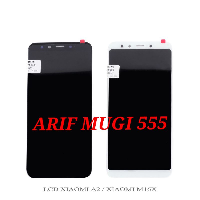 Lcd Touchscreen Xiaomi Mi6x/Lcd Fullset Xiaomi Mia2 Original