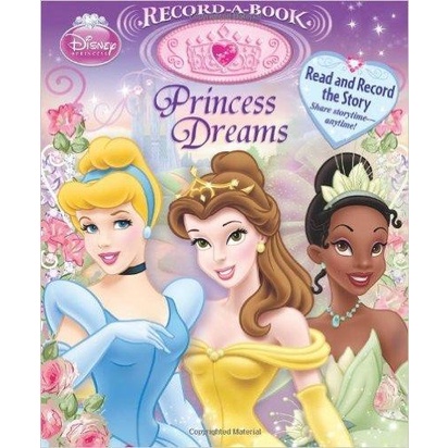 Disney Princess Record A Book Princess Dream | Buku Cerita Anak