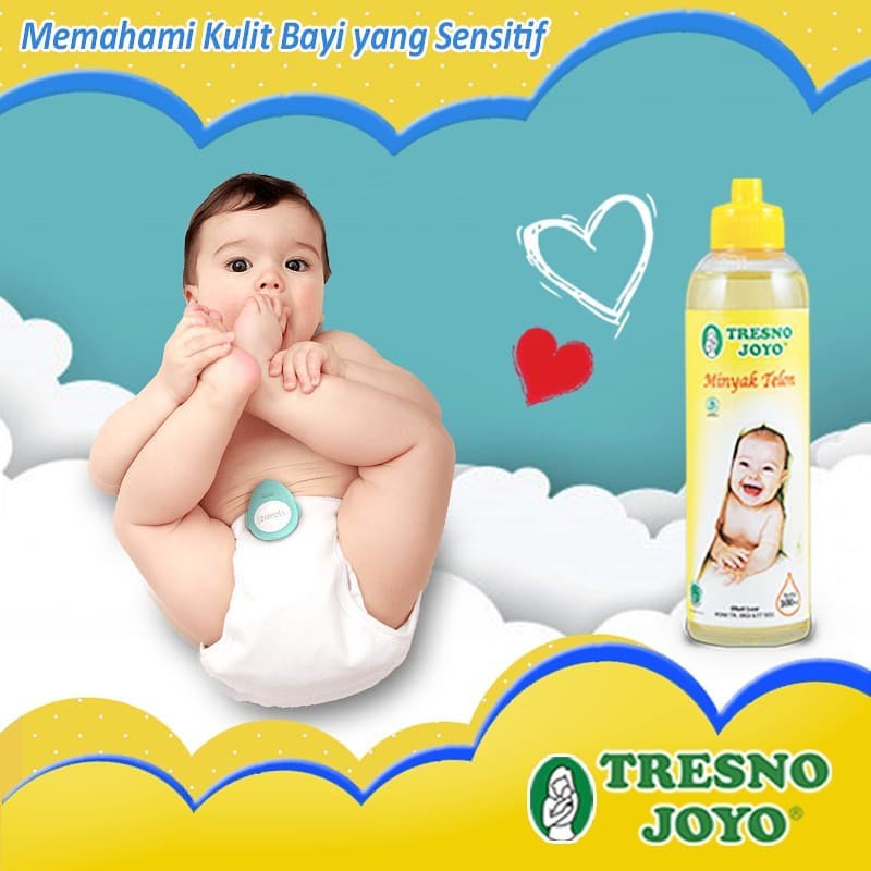 ( Isi 3 Pack ) Tresno Joyo Minyak Telon 100 ml (Free Minyak Telon 30 ml)