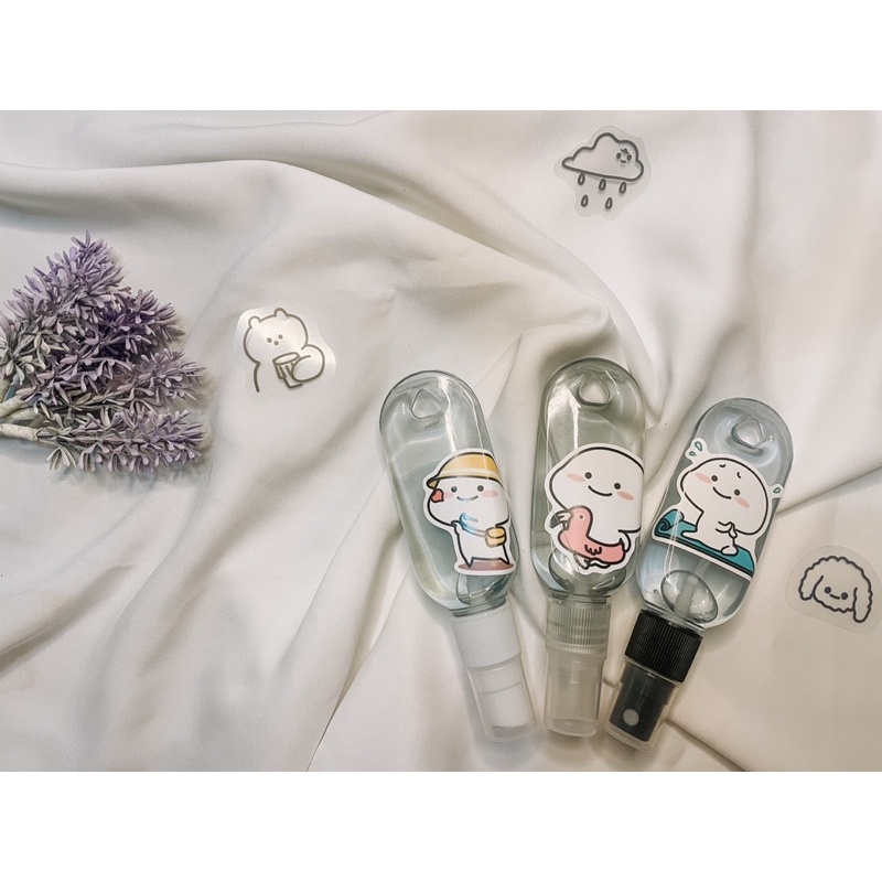 HANDSANITIZER GANTUNG 30ml(hargasudahtermasukGantungan,Isi,danStiker)