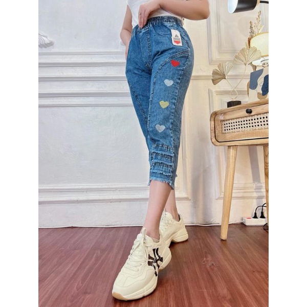 Celana jeans wanita Qiena pants Celana jeans 7/9 MRR FASHION