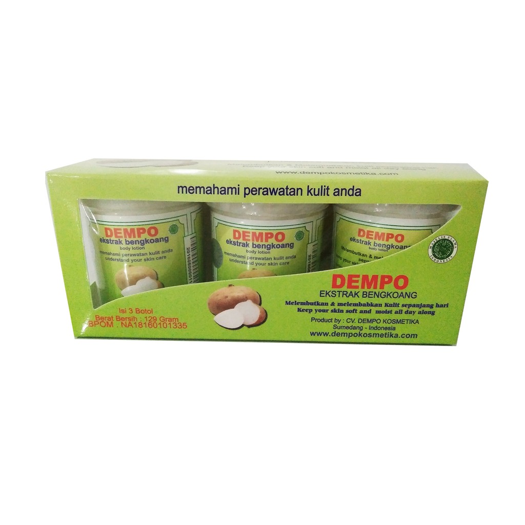 Dempo Ekstrak Bengkoang Original (Paket Isi 3)