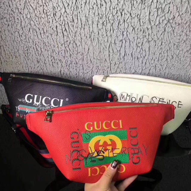 SISA MERAH Gucci Waist Bag uk 20x8x18c