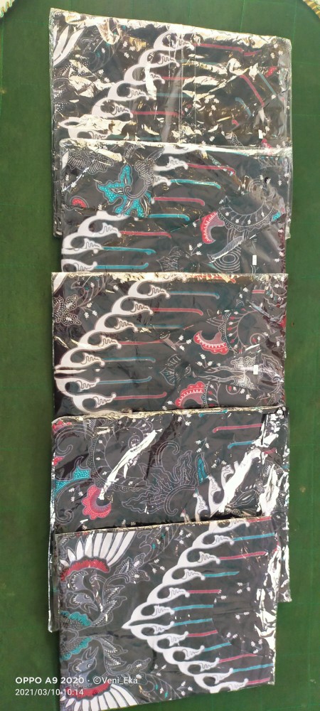 Bisa Pisah Batik Couple Keluarga Sania Ruffle Ori Ndoro Jowi Termurah