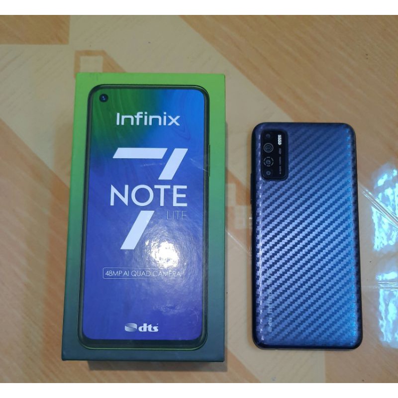 Infinix note 7lite 4/64 second