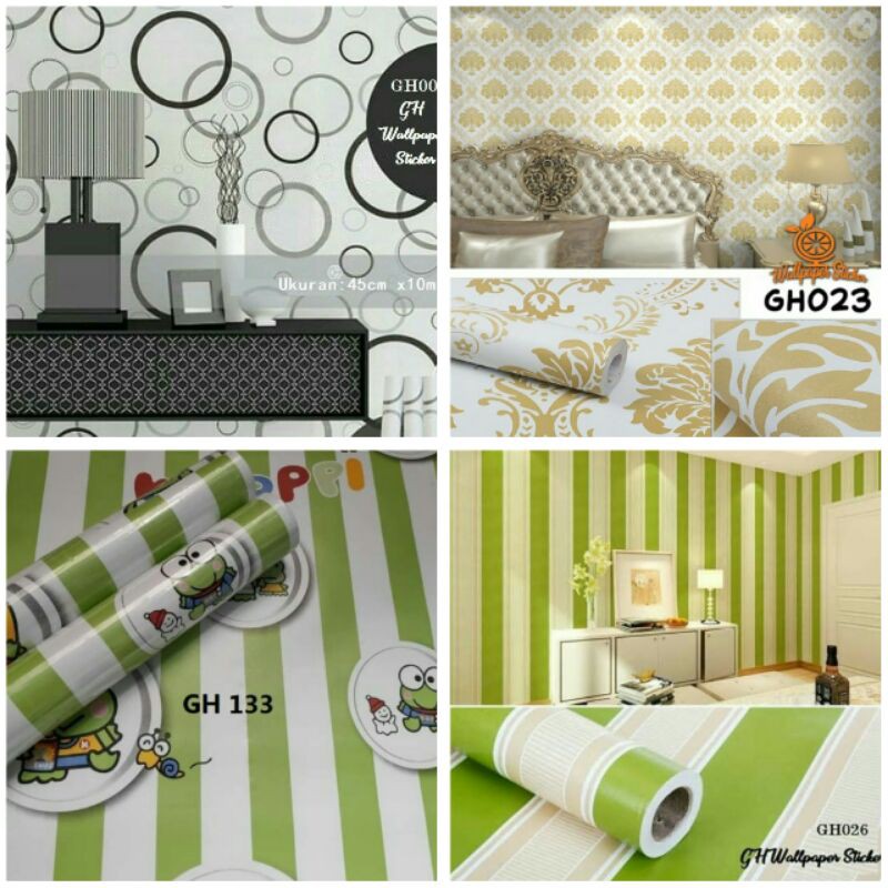 Wallpaper Stiker Dinding Roll