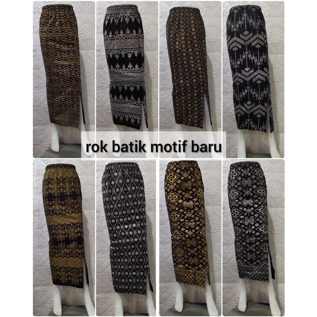 ROK SPAN PANJANG BATIK