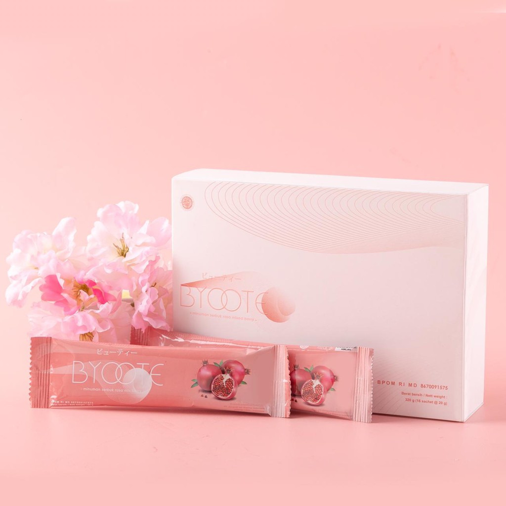 BYOOTE Kolagen GLUTATHIONE 16 sachet BPOM
